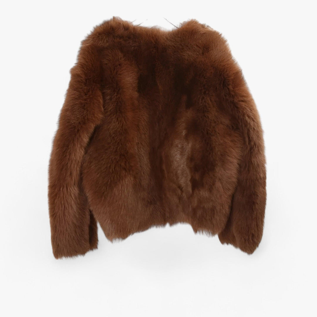 Stilla | Pullover i lammeskind med naturlig pels