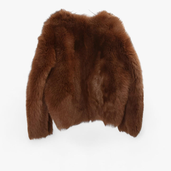 Stilla | Pullover i lammeskind med naturlig pels