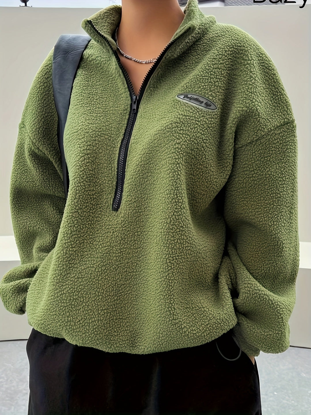 Stilla | Enkelt Quarter-Zip Pullover Sweatshirt