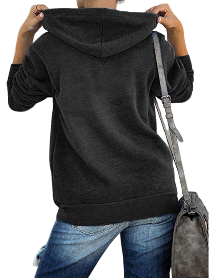 Stilla | Enkel dame hoodie med lommer