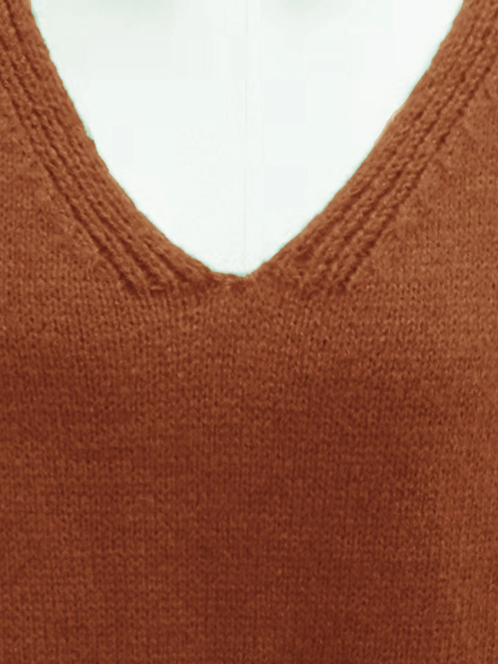 Stilla | Plus Size Fritids V-Hals Bluse til Kurvede Kvinder