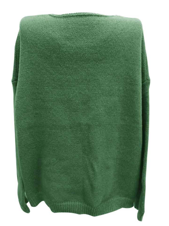 Stilla | Plus Size Fritids V-Hals Bluse til Kurvede Kvinder