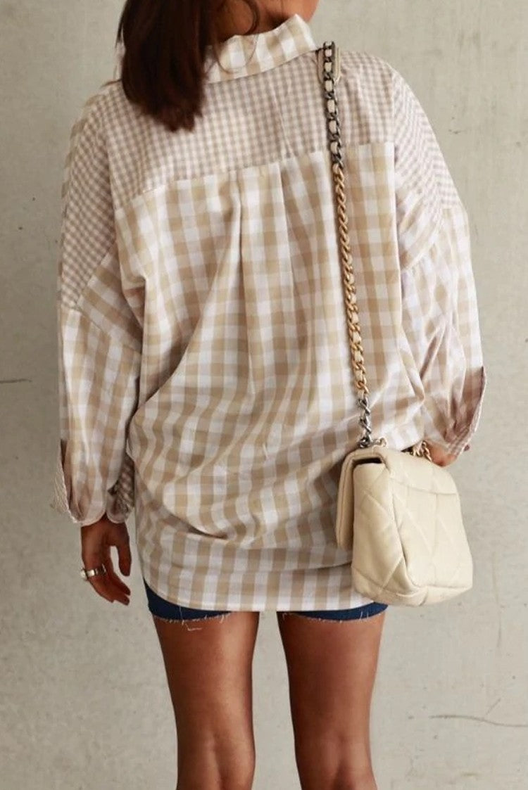 Stilla | One Split Wonder Plaid Knap Skjorte