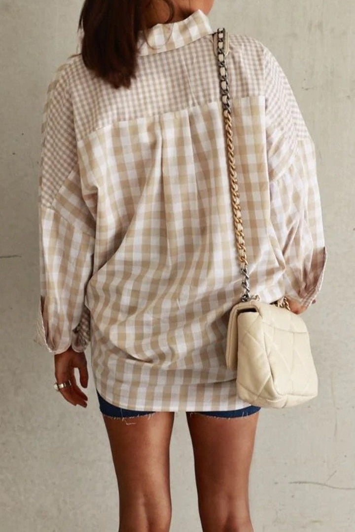 Stilla | One Split Wonder Plaid Knap Skjorte