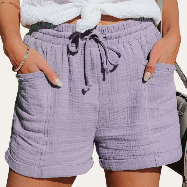 Stilla | Kvinders Afslappet Snøre Shorts