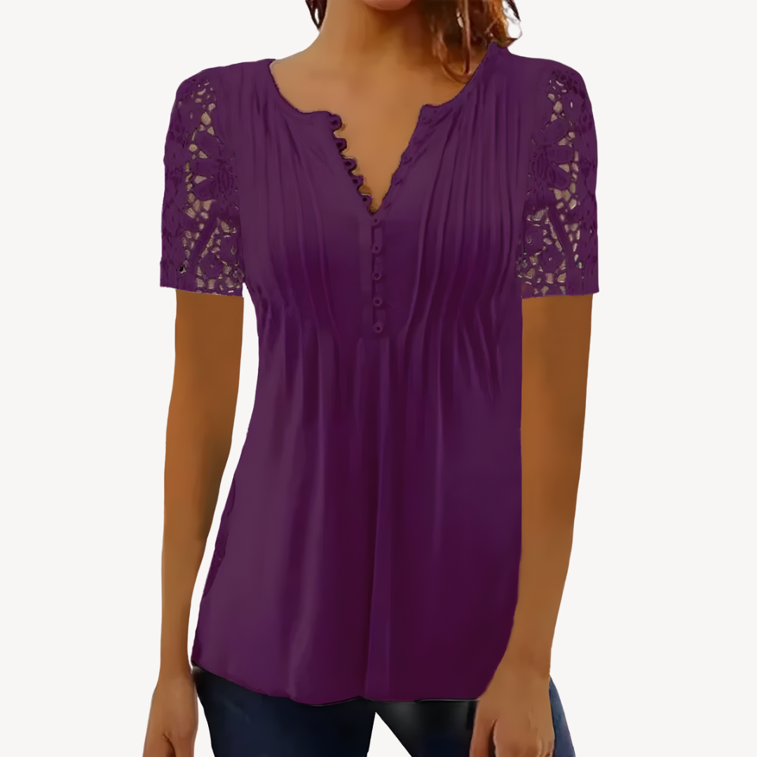 Stilla | Kvinders Blonde Ærme Bluse