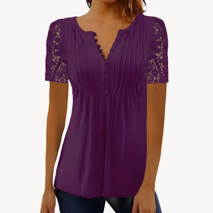 Stilla | Kvinders Blonde Ærme Bluse
