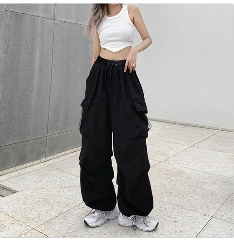 Stilla | Y2k Parachute Cargo Bukser