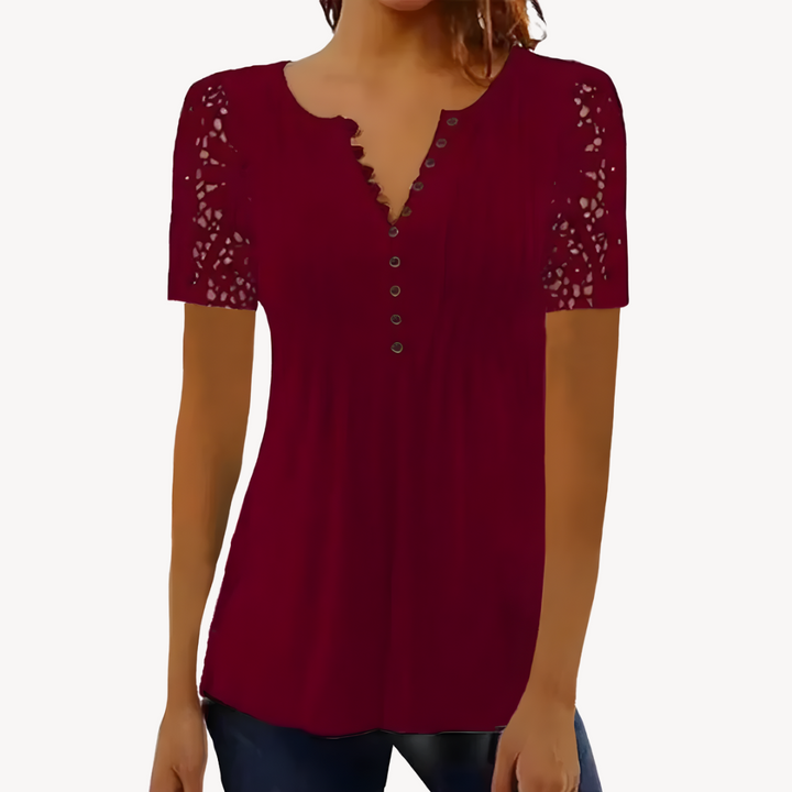 Stilla | Kvinders Blonde Ærme Bluse