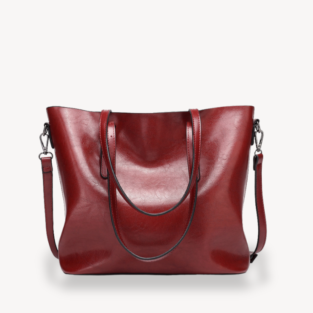 Stilla | Kvinders Læder Tote Bag Elegant Håndtaske