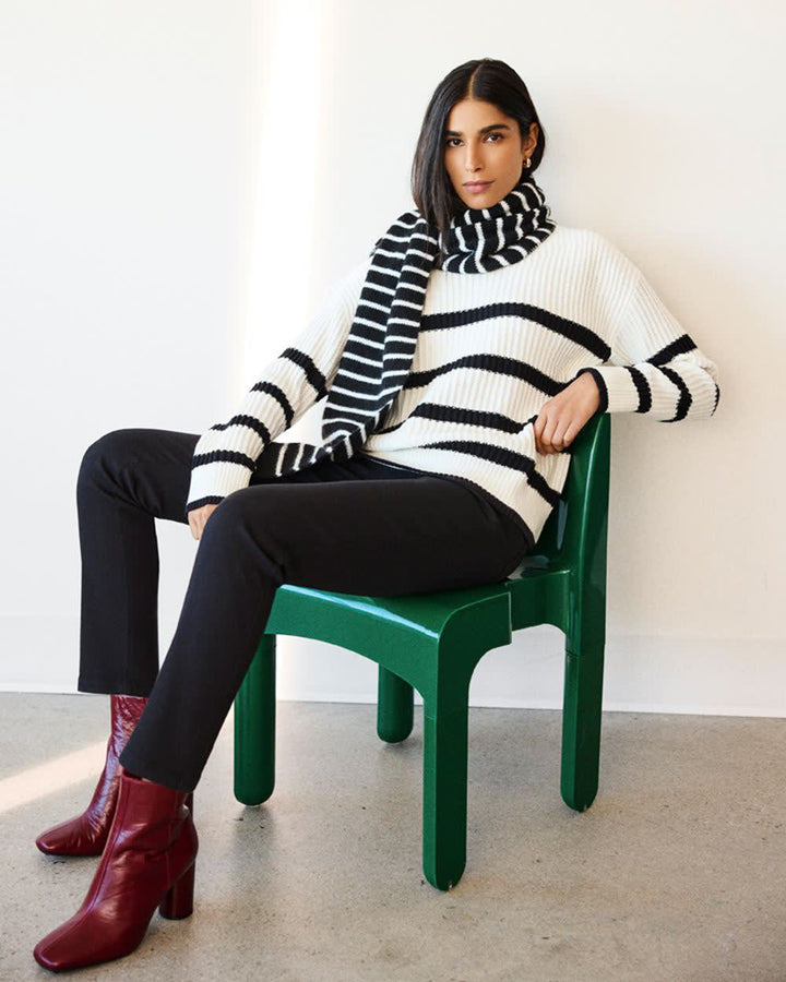 Stilla | Moderigtig Pullover med Lange Ærmer