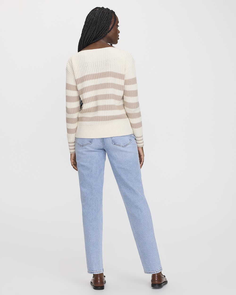 Stilla | Moderigtig Pullover med Lange Ærmer