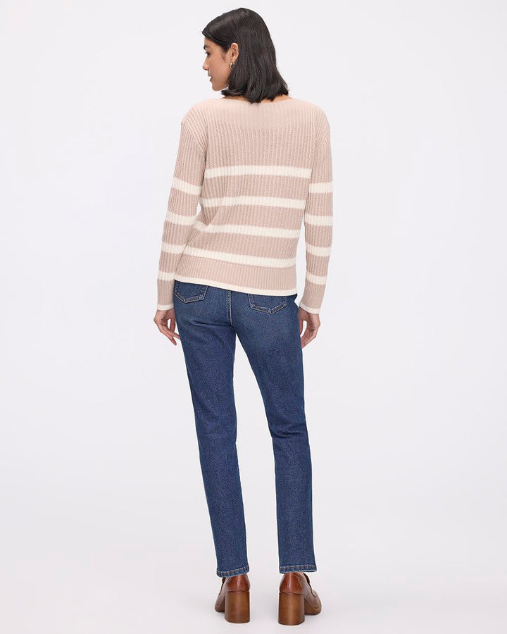 Stilla | Moderigtig Pullover med Lange Ærmer