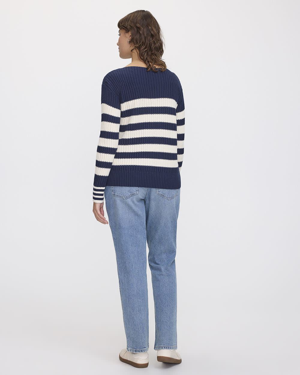 Stilla | Moderigtig Pullover med Lange Ærmer