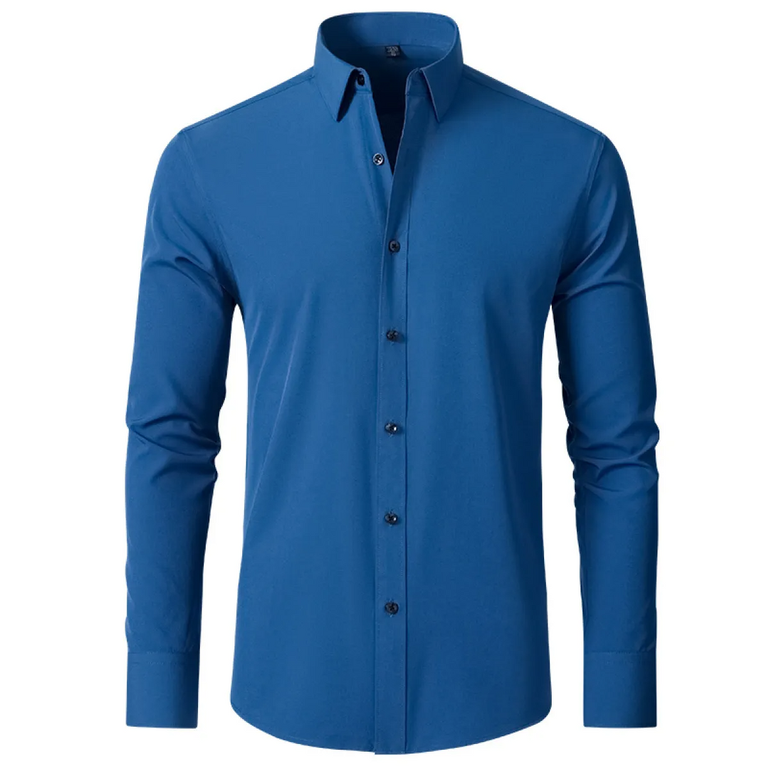 Stilla | Komfort-Skjorte Krølletfri Stretch