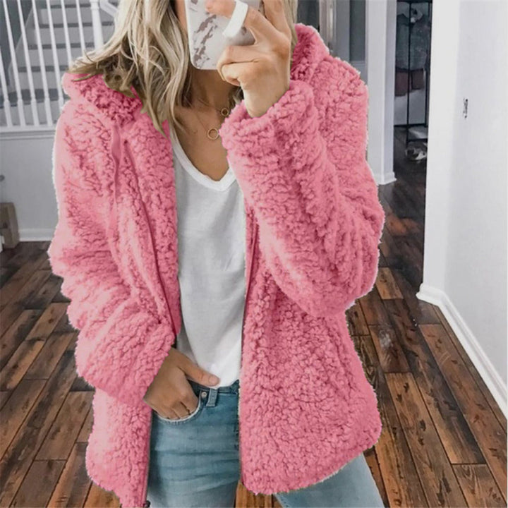 Stilla | Teddy-stil fleece-hoodie-kappe
