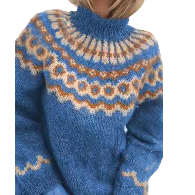 Stilla | Retro Strikpullover til kvinder