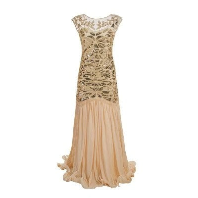 Skovae | Gatsby Kjole 20'erne Beige