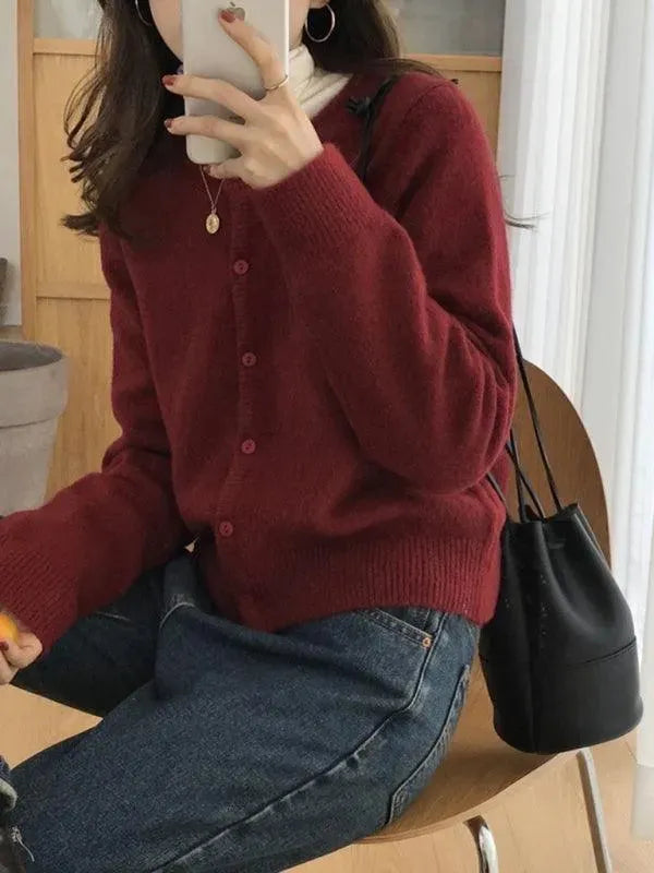 Stilla | Lagdelt Dame Strikjakke Pullover