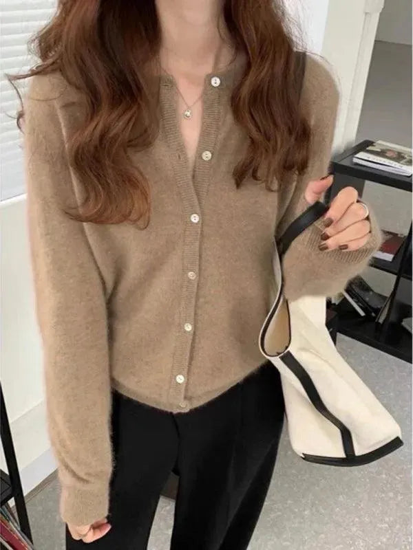 Stilla | Lagdelt Dame Strikjakke Pullover