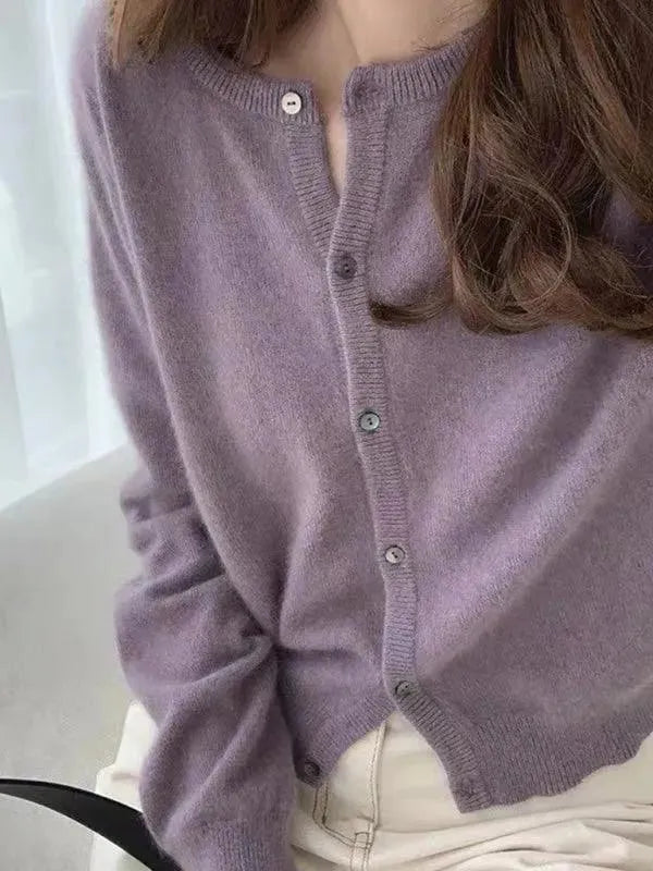 Stilla | Lagdelt Dame Strikjakke Pullover