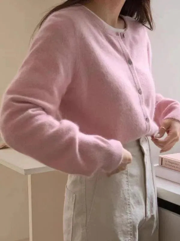 Stilla | Lagdelt Dame Strikjakke Pullover