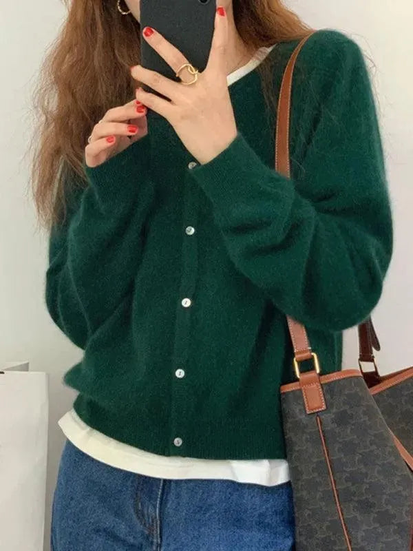 Stilla | Lagdelt Dame Strikjakke Pullover