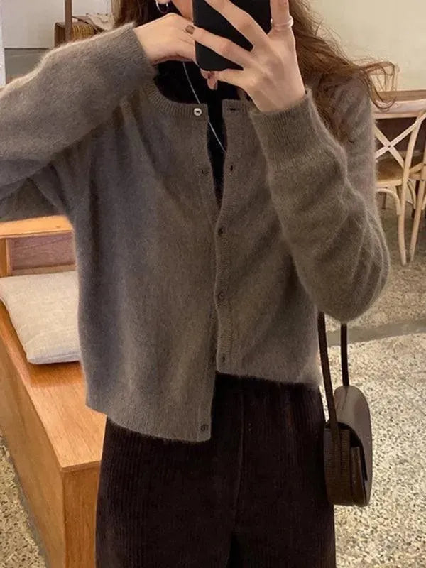 Stilla | Lagdelt Dame Strikjakke Pullover