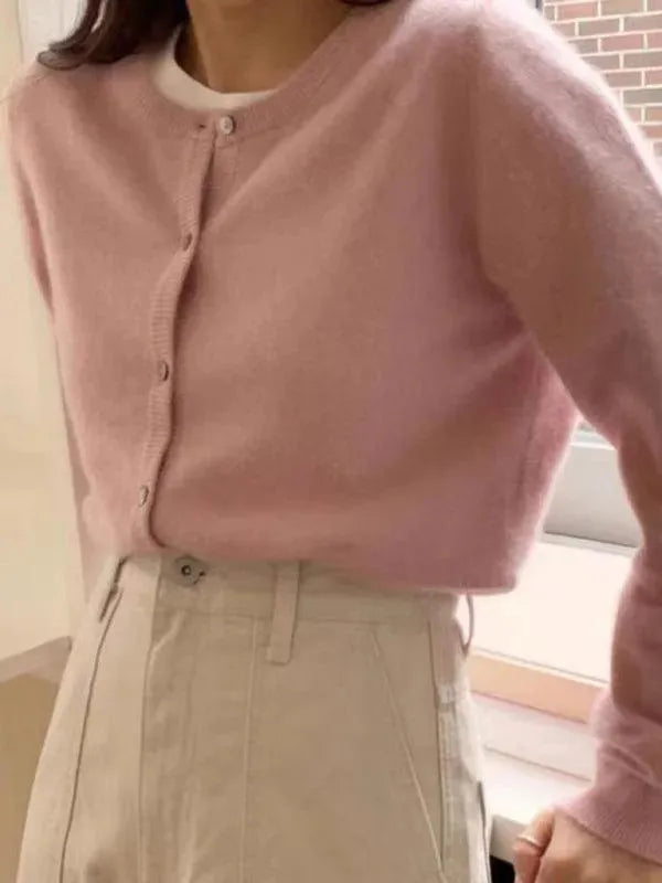 Stilla | Lagdelt Dame Strikjakke Pullover