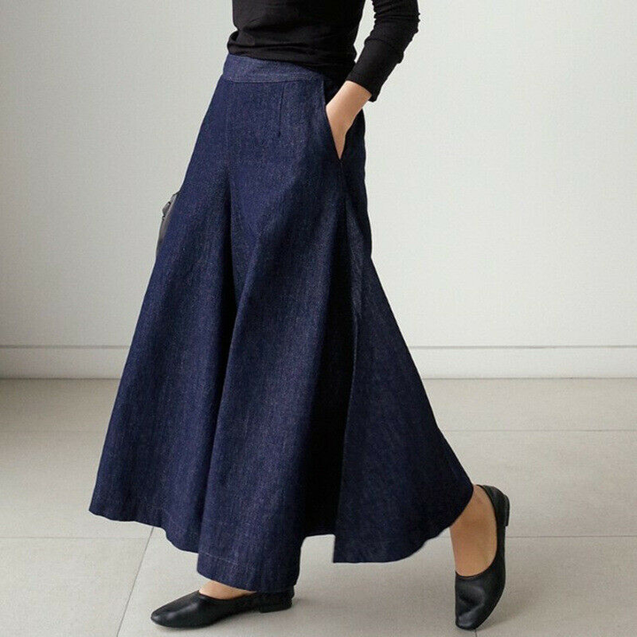 Stilla | Damernes Løse Denim Bukser