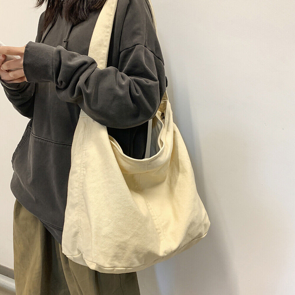 Stilla | Praktisk Canvas Skuldertaske