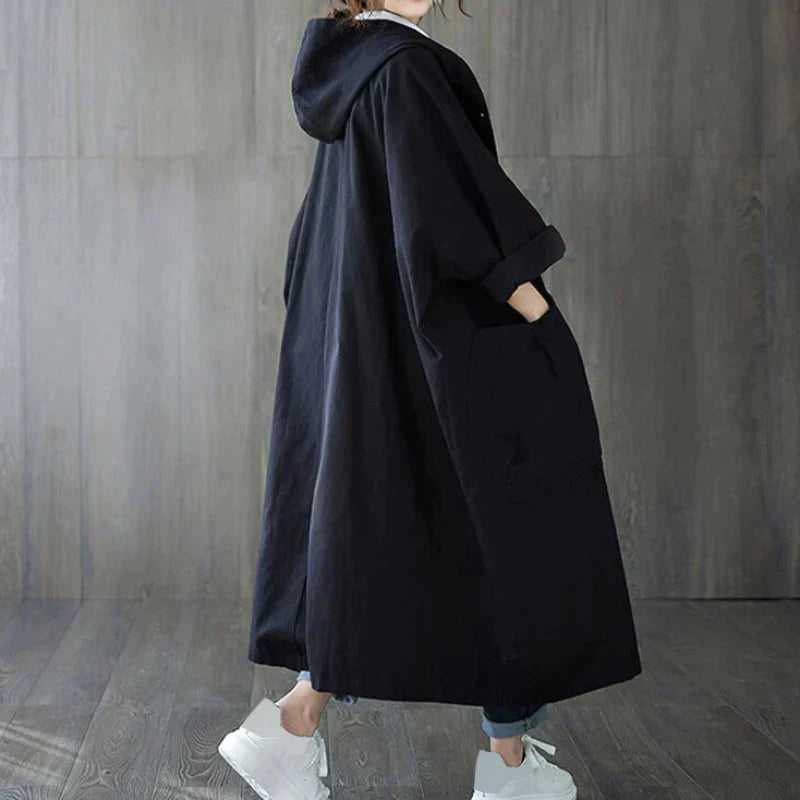 Stilla | Trenchcoat i overdimensionerede størrelser for maksimal komfort