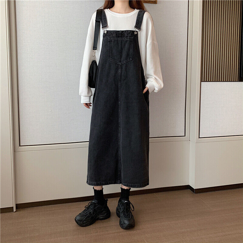 Stilla | Casual denim jumpsuit med frontlomme