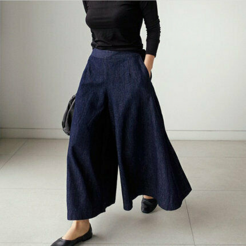 Stilla | Damernes Løse Denim Bukser