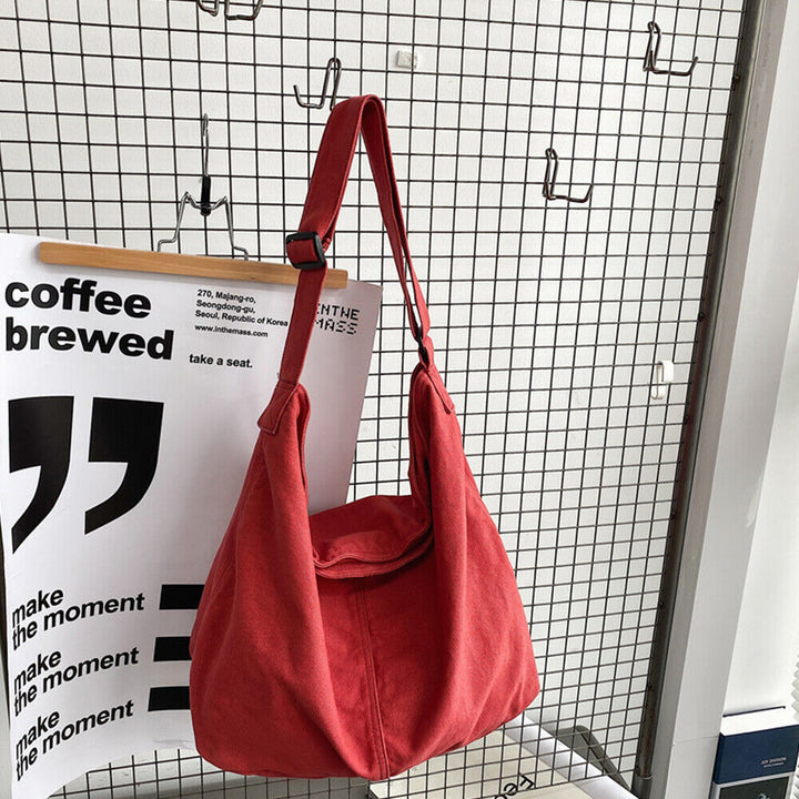 Stilla | Praktisk Canvas Skuldertaske