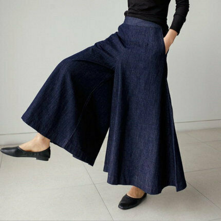 Stilla | Damernes Løse Denim Bukser