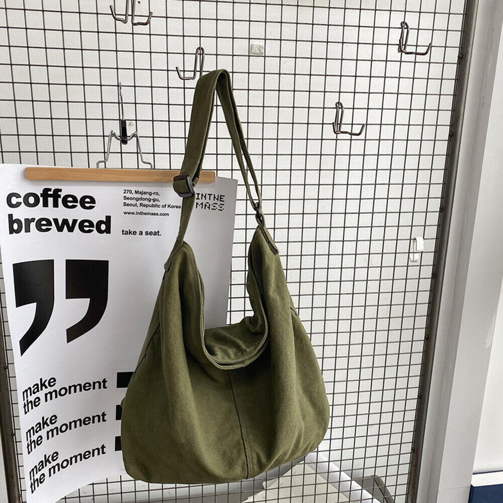 Stilla | Praktisk Canvas Skuldertaske