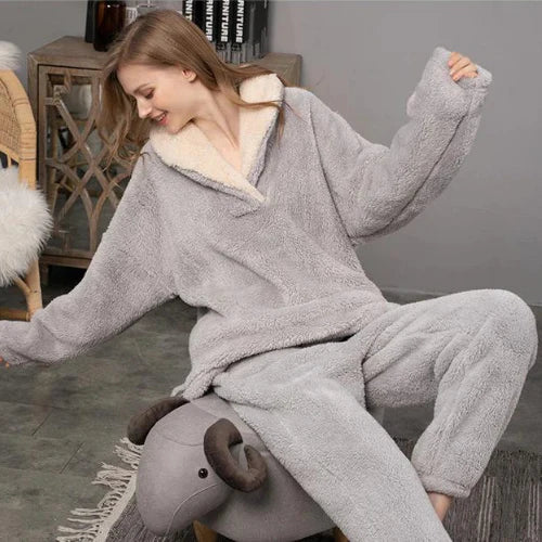 Stilla | Blødt fleece natsæt til natten
