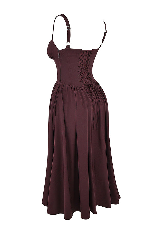 Stilla | Sommer Midi Solkjole