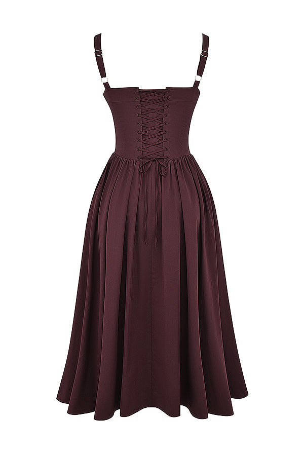 Stilla | Sommer Midi Solkjole