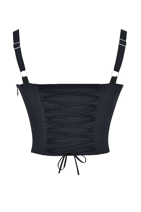 Stilla | Sort Bustier Korset