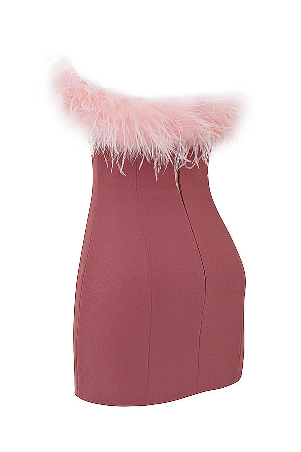 Stilla | Varm Pink Minikjole