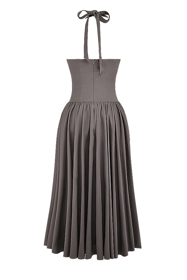 Stilla | Halter Midikjole