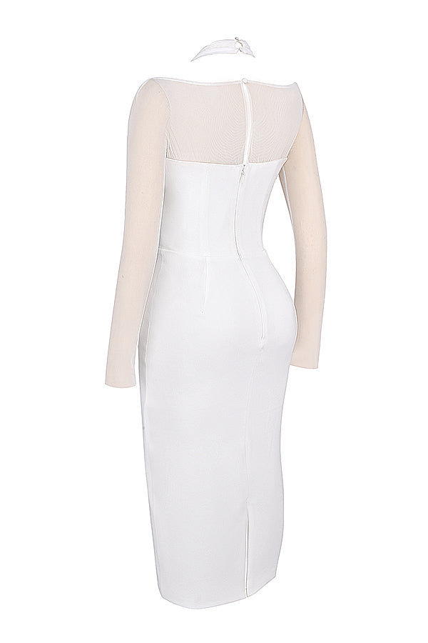 Stilla | Plunge Midikjole