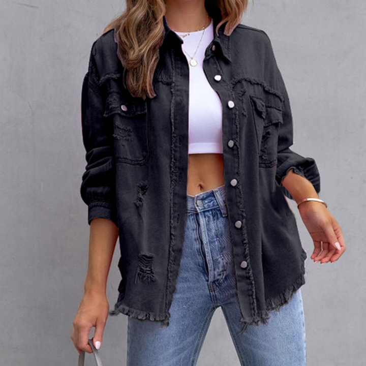 Stilla | Denim-Jeansjakke til en afslappet stil