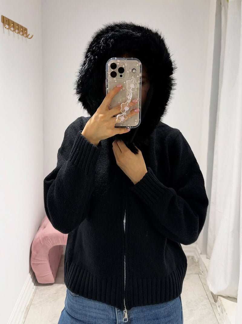Stilla | Faux-Fur-Jakke