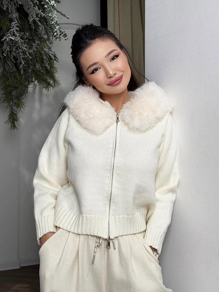 Stilla | Faux-Fur-Jakke