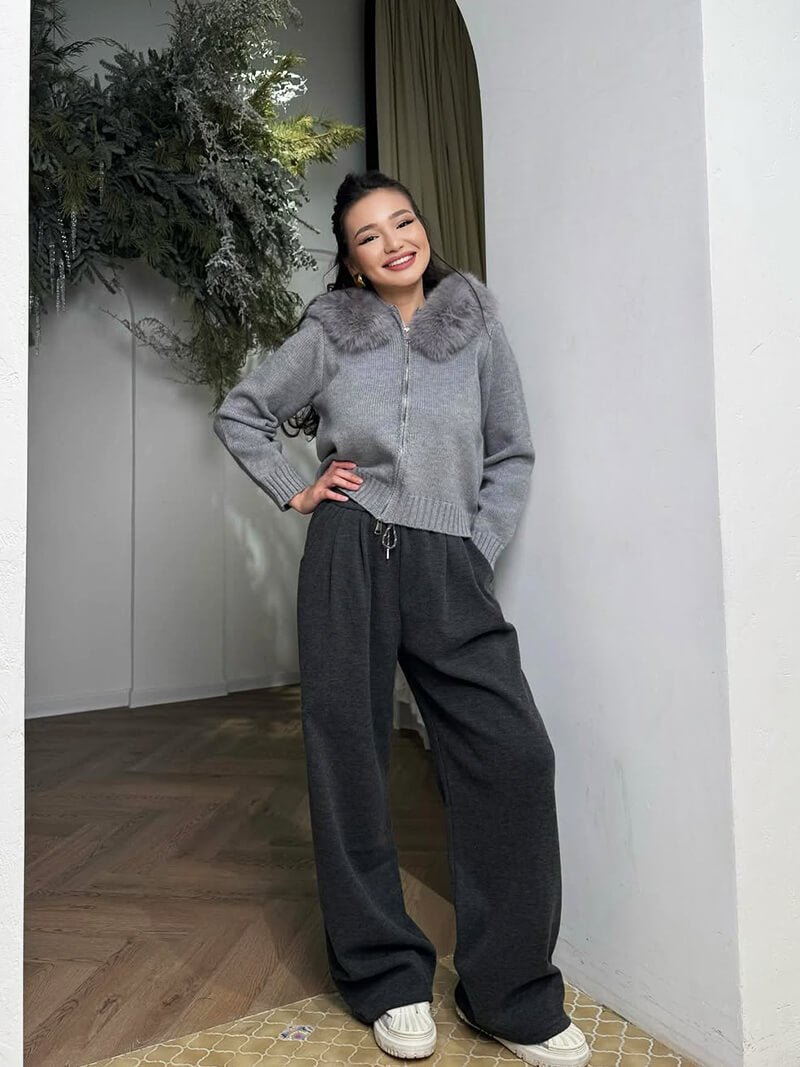Stilla | Faux-Fur-Jakke