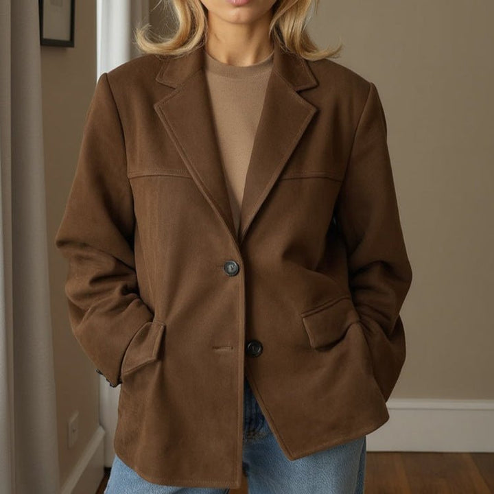Stilla | Suede Blazer