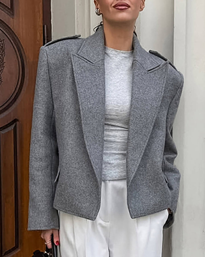 Stilla | Blazer med Skulderpuder